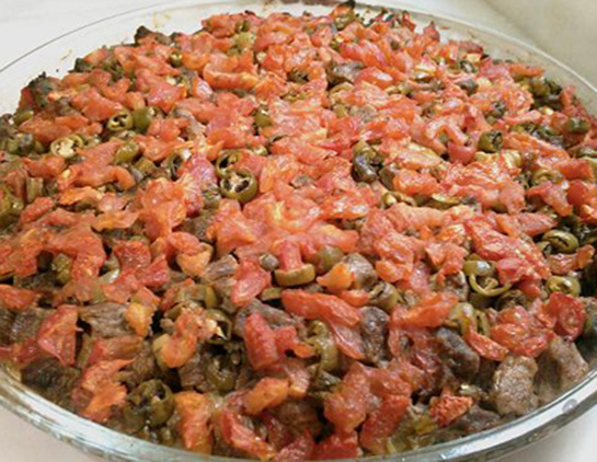 Niğde Usulü Göğ Domates Musakkası Tarifi